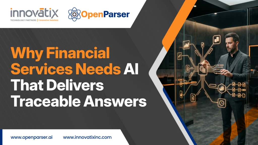 Why Financial Services Needs AI That Delivers Traceable Answers