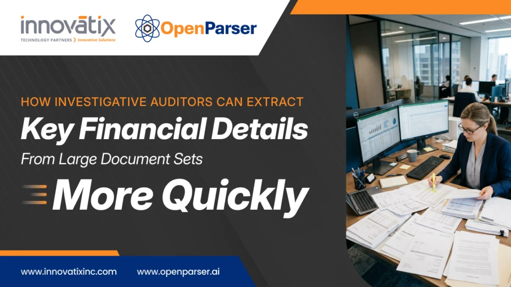Financial Document Extraction for Investigative Auditors